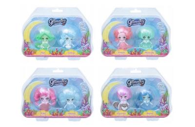 Opakowanie Glimmies Aquaria 2 figurki, różne rodzaje