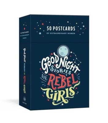 Good Night Stories for Rebel Girls 50 Postcard. Autor: Favilli Elena, Cavallo Francesca. SmakLiter.pl Okładka książki Good Night Stories for Rebel Girls 50 Postcard