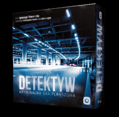 Opakowanie GRA DETEKTYW KRYMINALNA GRA PLANSZOWA