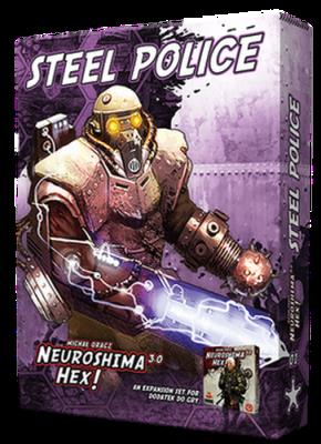 Opakowanie GRA NEUROSHIMA HEX 3.0 - STALOWA POLICJA
