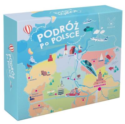Opakowanie GRA PODRÓŻ PO POLSCE