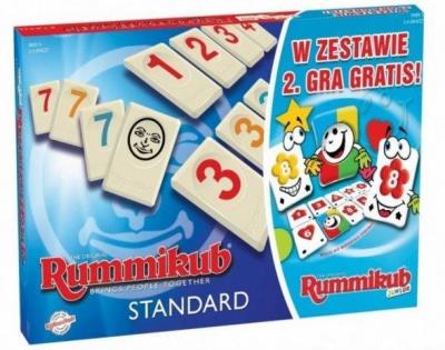 Opakowanie GRA RUMMIKUB 2W1 JUNIOR 1751