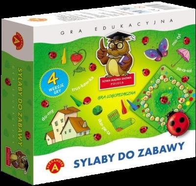 Okładka książki Gra - Sylaby do zabawy ALEX