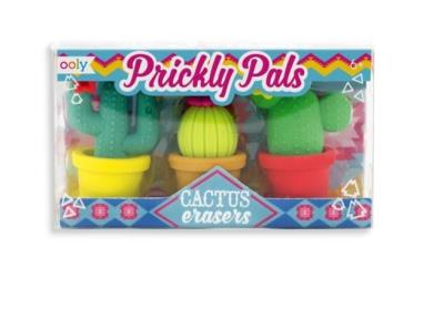 Opakowanie Gumki do Ścierania Kłujące Kaktusy 3szt