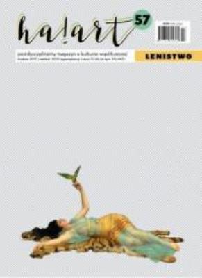Ha!art 57 Lenistwo. Autor: praca zbiorowa. SmakLiter.pl Okładka książki Ha!art 57 Lenistwo