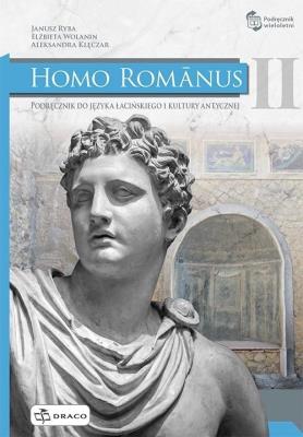 Homo Romanus 2 podręcznik DRACO. Autor: Janusz Rybakowski (r, Wolanin-Jarosz Elżbieta, Aleksandra Klęcz. SmakLiter.pl Okładka książki Homo Romanus 2 podręcznik DRACO