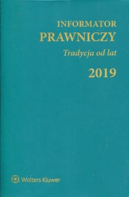 Opakowanie Informator Prawniczy 2019 Tradycja od lat zielony