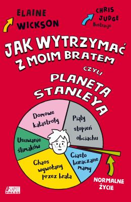 Okładka książki Jak wytrzymać z moim bratem czyli planeta Stanelya