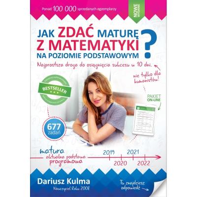 Okładka książki Jak zdać maturę z matematyki na poziomie podstawowym 2018
