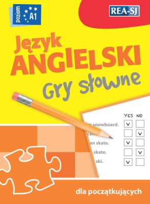 Okładka książki Język angielski gry słowne. Poziom A1