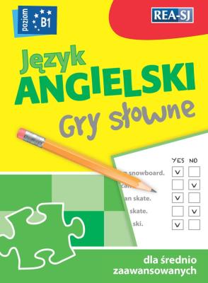 Okładka książki Język angielski gry słowne. Poziom B1