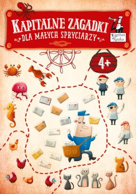 Okładka książki Kapitalne zagadki dla małych Spryciarzy