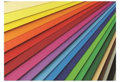 Opakowanie Karton kolorowy A1 170g żółty 25 arkuszy