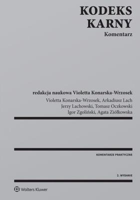 Okładka książki Kodeks karny Komentarz