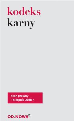 Kodeks Karny. Autor: Agnieszka Kaszok. SmakLiter.pl Okładka książki Kodeks Karny