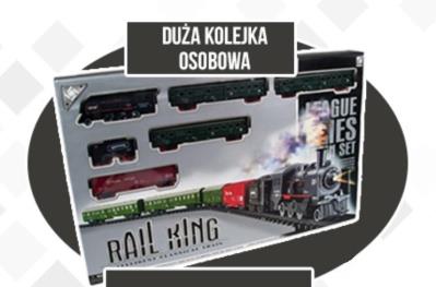 Opakowanie Kolejka osobowa duża
