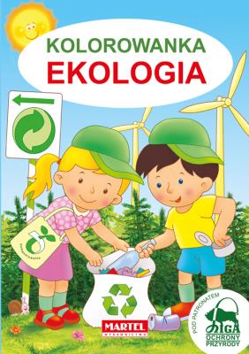 Okładka książki KOLOROWANKA EKOLOGIA