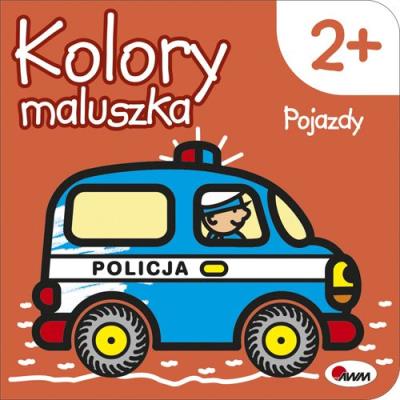 Okładka książki KOLORY MALUSZKA 3 POJAZDY