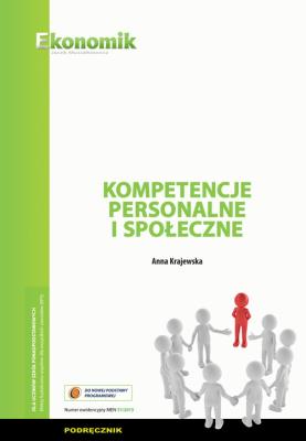 Kompetencje personalne i społeczne. Autor: Krajewska Anna. SmakLiter.pl Okładka książki Kompetencje personalne i społeczne