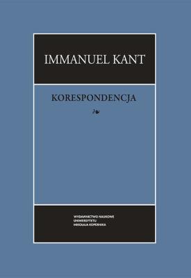 Korespondecja. Autor: Immanuel Kant. SmakLiter.pl Okładka książki Korespondecja