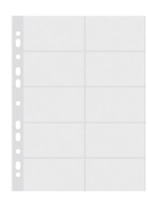 Opakowanie Koszulki na wizytówki DONAU PP A4 10 sztuk