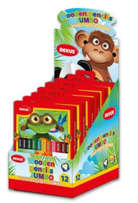 Okładka książki Kredki Jumbo trójkątne 12 kolorów