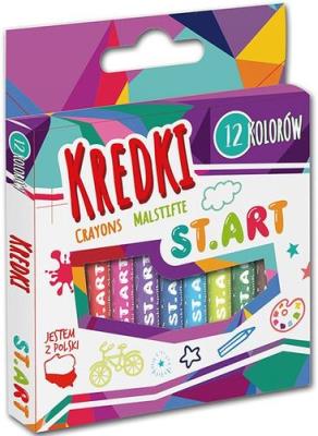Opakowanie kredki St ART 12 kolorów Crayons