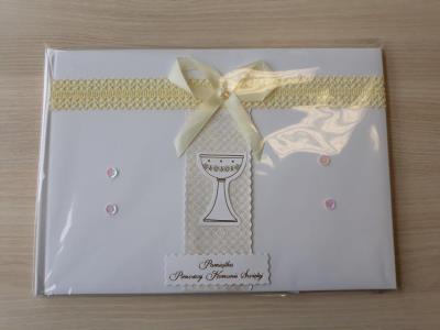 Opakowanie KSIĄŻECZKA A4 KOMUNIA RĘCZNIE ROBIONA MIX WZORÓW