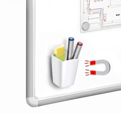 Opakowanie Kubek magnetyczny na biurko pro gloss biały 95x75x75mm