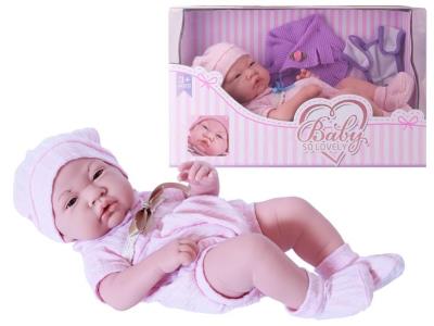 Opakowanie Lalka gumowa - ubranko różowe 38 cm