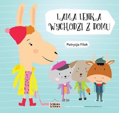 Okładka książki Lama Lenka wychodzi z domu