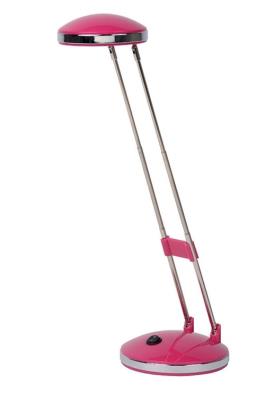 Opakowanie Lampka LED na biurko OFFICE PRODUCTS, 3W, składana, różowa