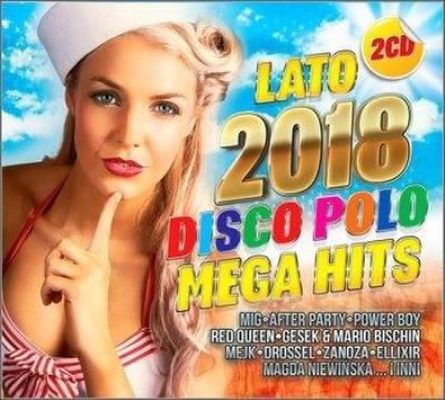 Lato 2018. Mega hity disco polo (2CD). Autor: praca zbiorowa. SmakLiter.pl Okładka książki Lato 2018. Mega hity disco polo (2CD)