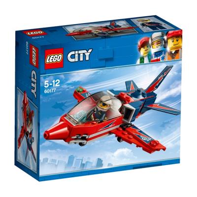 Opakowanie Lego City. Odrzutowiec pokazowy 87el. (60177)