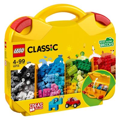 Lego Classic. Kreatywna walizka 213el. (10713). Wydawca: LEGO(R). SmakLiter.pl Opakowanie Lego Classic. Kreatywna walizka 213el. (10713)
