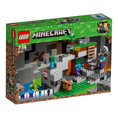 Opakowanie LEGO MINECRAFT JASKINIA ZOMBIE 21141