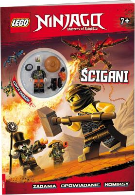 Lego Ninjago Ścigani. Autor: Opracowanie zbiorowe. SmakLiter.pl Okładka książki Lego Ninjago Ścigani