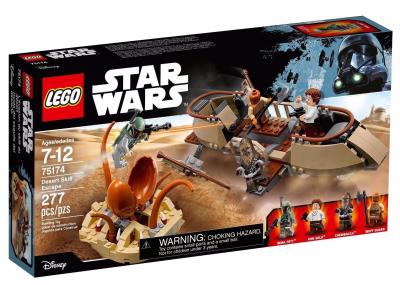 Opakowanie LEGO STAR WARS UCIECZKA NA PUSTYNNEJ BARCE 75174