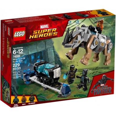 Opakowanie LEGO SUPER HEROES POJEDYNEK Z NOSOROŻCEM 76099