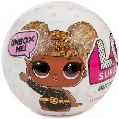 Opakowanie L.O.L. LALECZKA GLITTER BROKATOWA NIESPODZIANKA W KULI