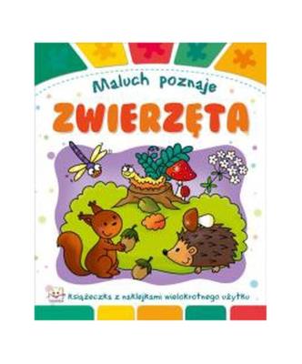 Okładka książki Maluch poznaje zwierzęta