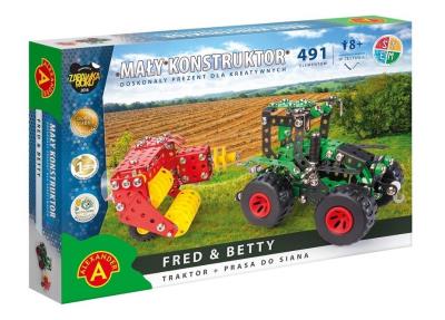 Mały konstruktor maszyn rolniczych. Wydawca: Alexander. SmakLiter.pl Opakowanie Mały konstruktor maszyn rolniczych