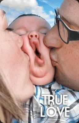 Opakowanie Mini kartka 3D Prawdziwa miłość