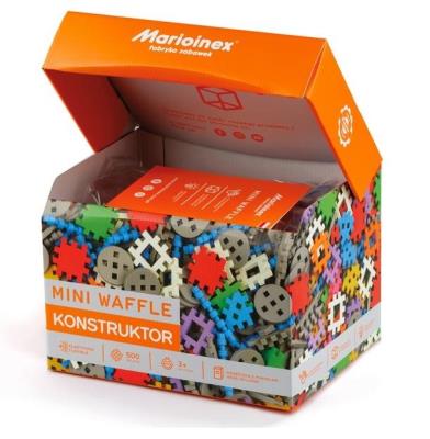 Opakowanie Mini Waffle 500 elementów Konstruktor
