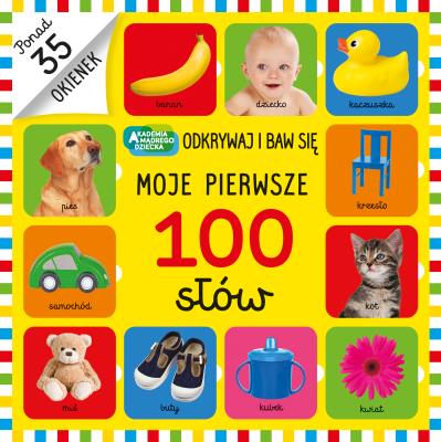 Moje pierwsze 100 słów. Autor: Boyd Natalie. SmakLiter.pl Okładka książki Moje pierwsze 100 słów