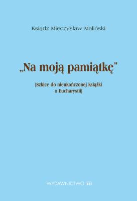 Okładka książki Na moją pamiątkę