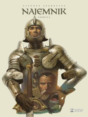 Najemnik Tom 2 Formuła. Autor: Segrelles Vicente. SmakLiter.pl Okładka książki Najemnik Tom 2 Formuła