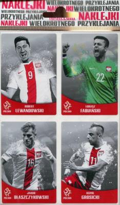 Opakowanie Naklejki A6 3 rodzaje mix