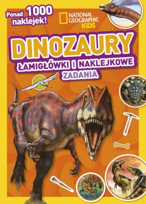 Okładka książki National Geographic Kids. Dinozaury