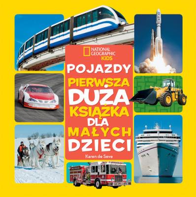Okładka książki National Geographic Kids. Pojazdy